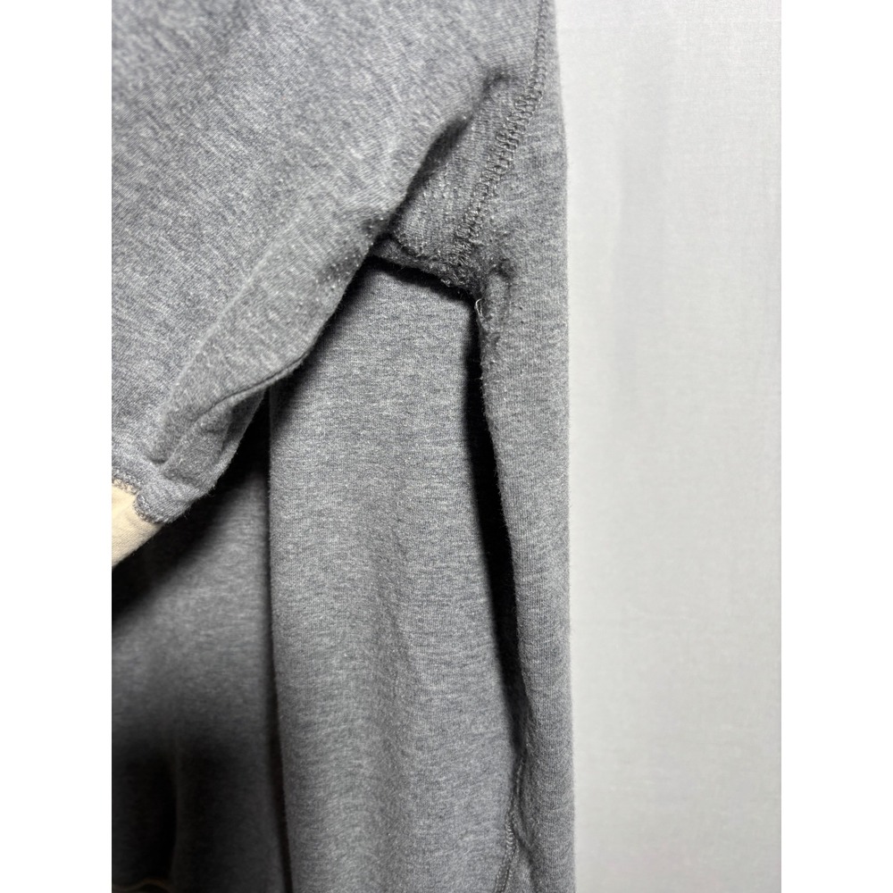 Vuori Gray and Cream Striped Pullover Sweatshirt - Picture 7 of 10